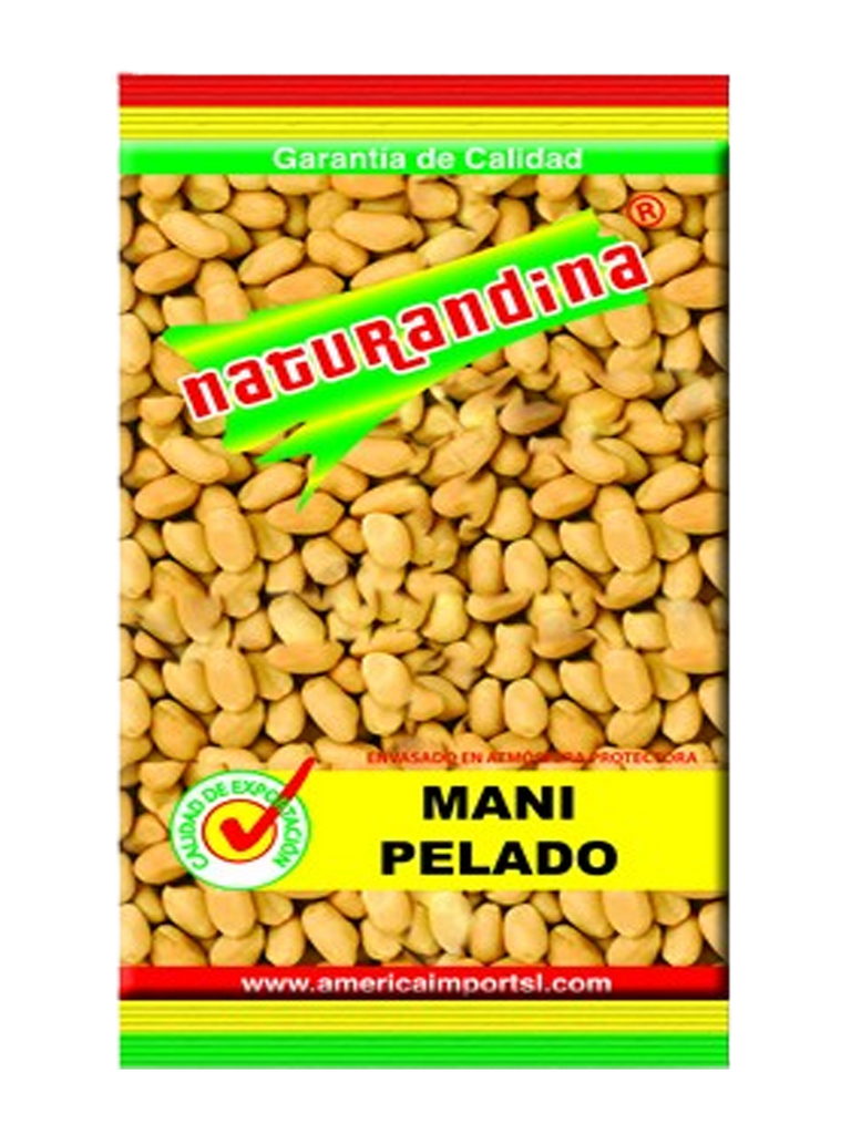 MANÍ PELADO AMÉRICA 24U X 500GR