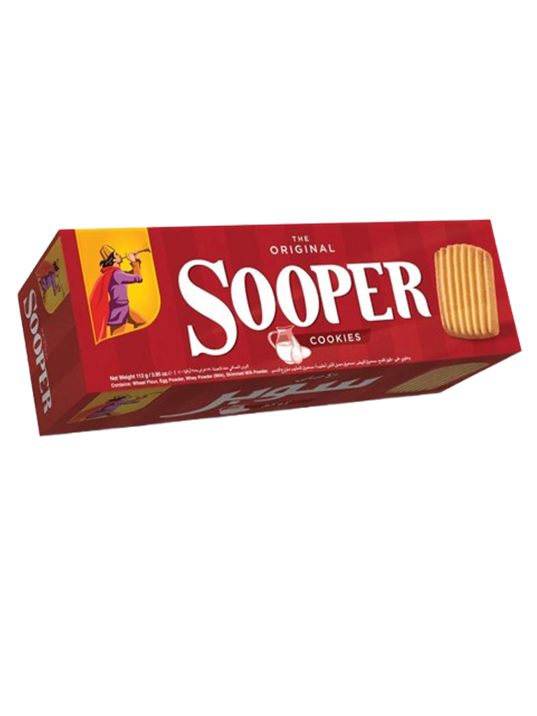 GALLETAS DE CHOCOLATE SOOPER 112G