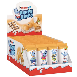 KINDER HAPPY HIPPO HAZELNUT 28U