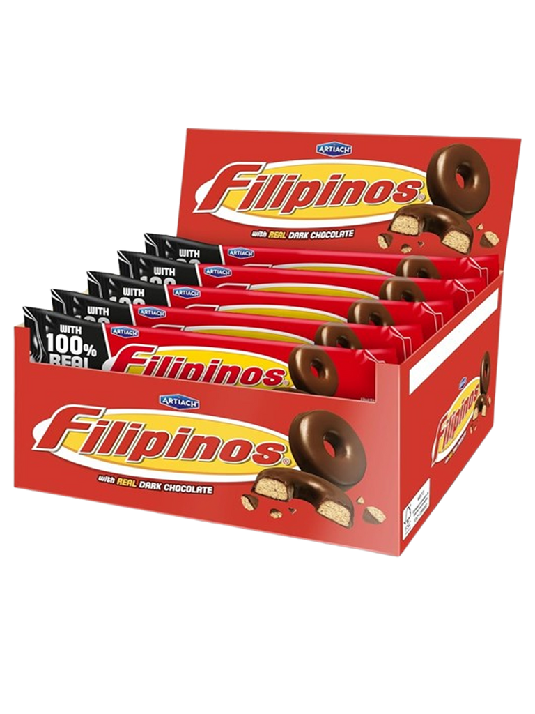 PHOSKITOS FILIPINOS CHOCO NEGRO 2U X 1.20