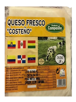 QUESO COSTEÑO 300G