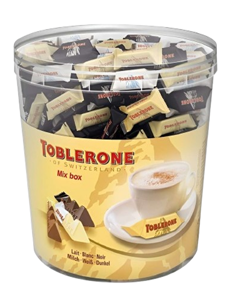 TOBLERONE BLANCO NEGRO 904G 113U