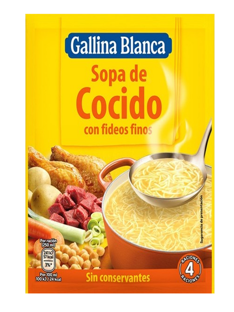 SOPA DE COCIDO