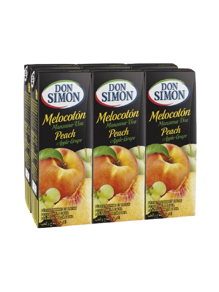 DON SIMON MELOCOTON MANZANA Y UVA 1L X