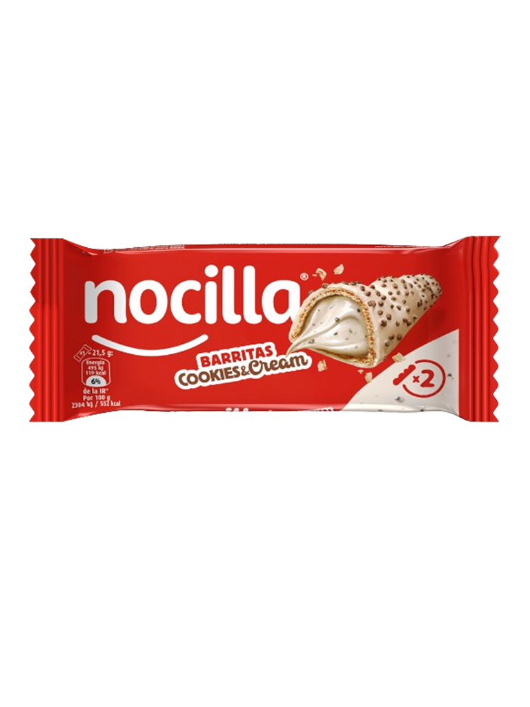 NOCILLA BARRITAS COOKIES & CREAM X2