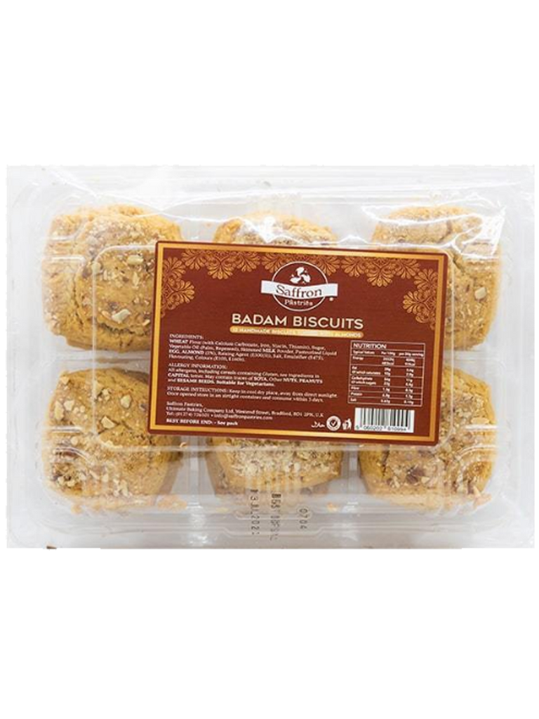 GALLETAS DE BADAM CON AZAFRÁN 200G