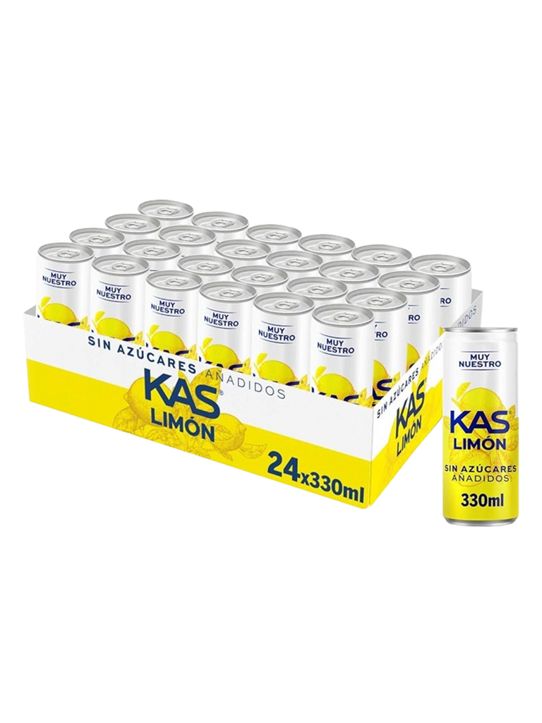 KAS LIMÓN 33CL LATA 24U