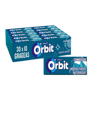 ORBIT MENTOL FORT 30U 420G