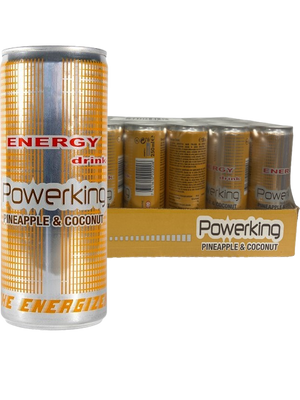 POWERKING PINEAPPLE / COCONUT 250ML X 24U