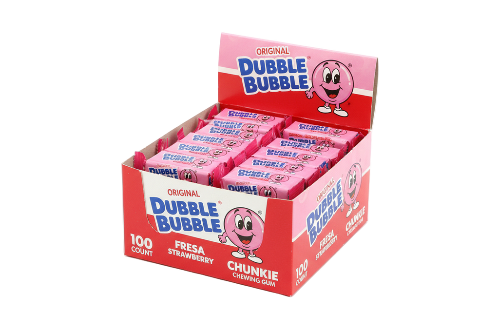 ORIGINAL DUBBLE BUBBLE GUM FRESA 100U